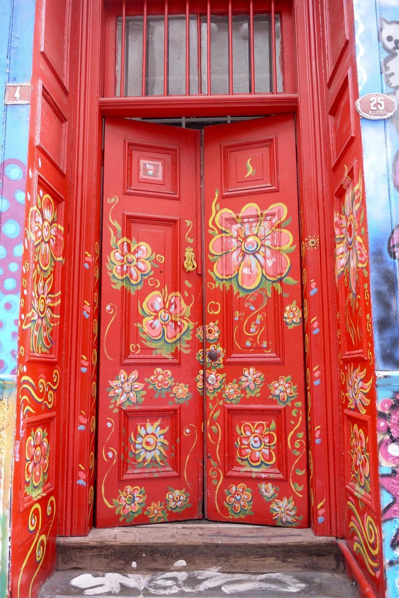Hotel La Puerta Roja Valparaíso Exterior foto