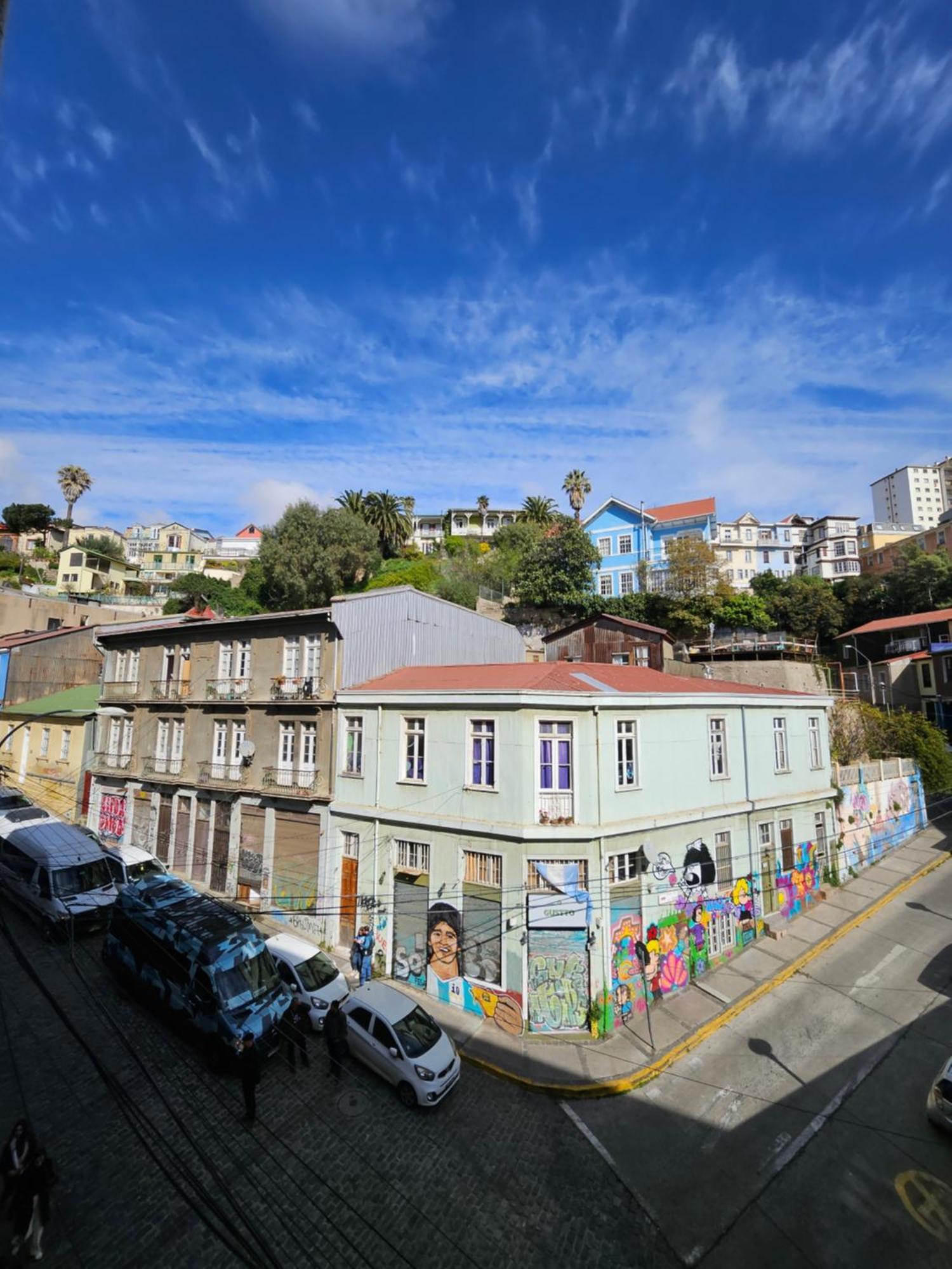 Hotel La Puerta Roja Valparaíso Exterior foto